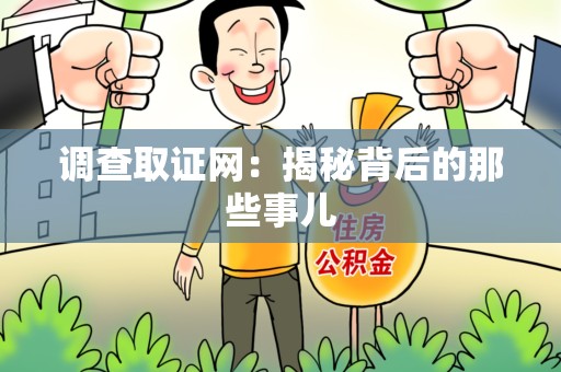 建瓯调查取证网：揭秘背后的那些事儿