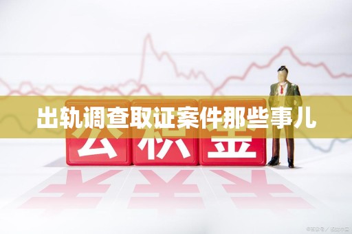 建瓯出轨调查取证案件那些事儿